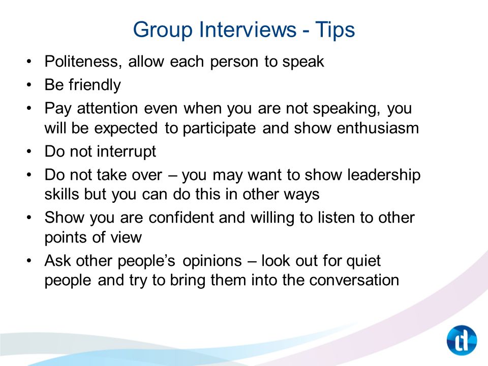 interviews tips