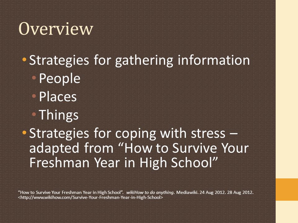 how to survive freshman year