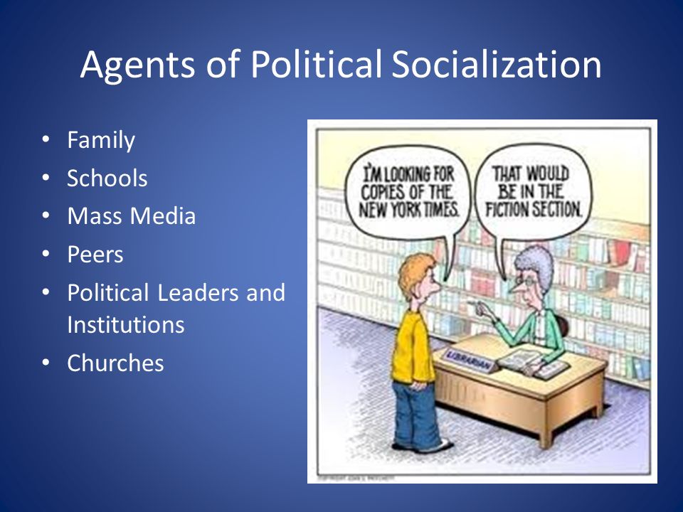 Five factors that influence political socialization
