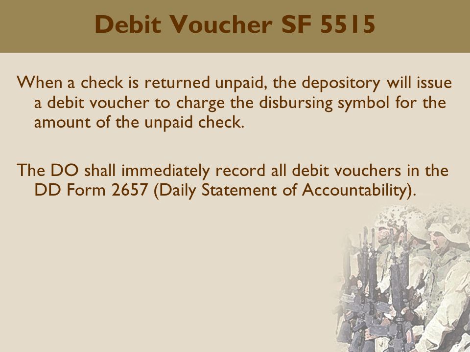 audit fiscal vouchers fmoc 1001 fwoc apr ppt download dd form 5515