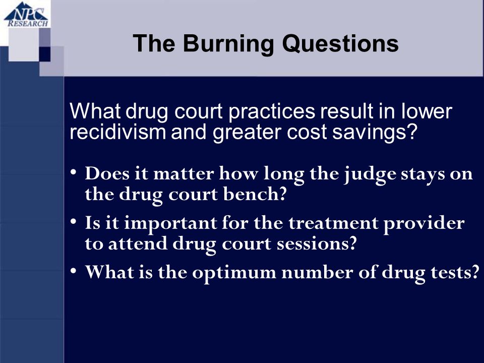 Costs of pretrial drug testing