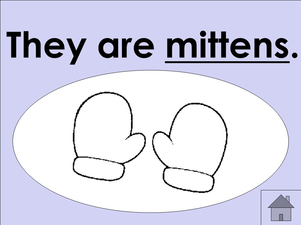 They are mittens.