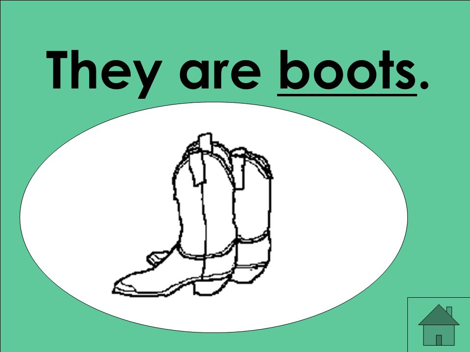 They are boots.