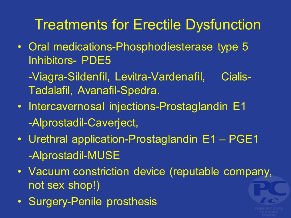Erectile Dysfunction Medications Cialis