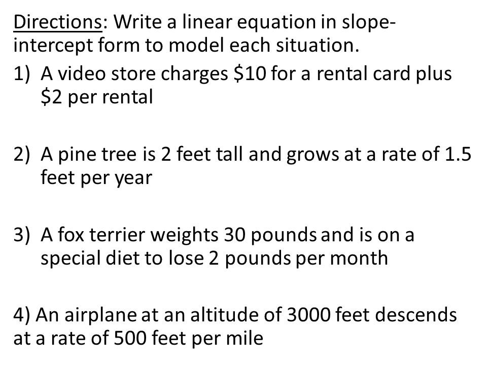 Writing Linear Equations Real World Problems Worksheet Jennarocca Writing Linear Equations Real World Problems Worksheet Jennarocca