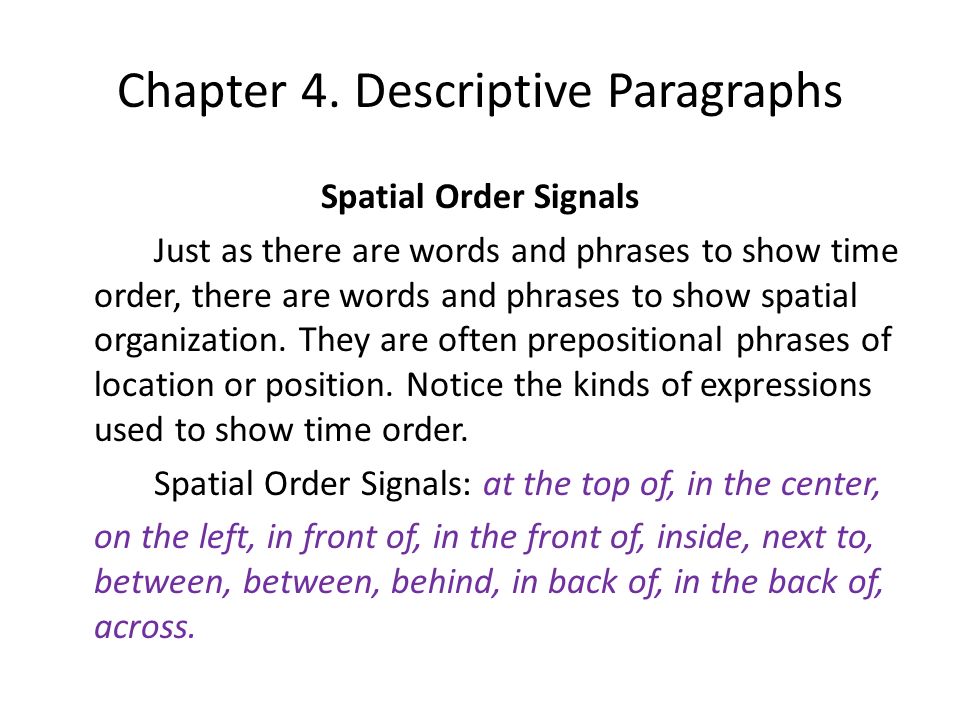 spatial essay