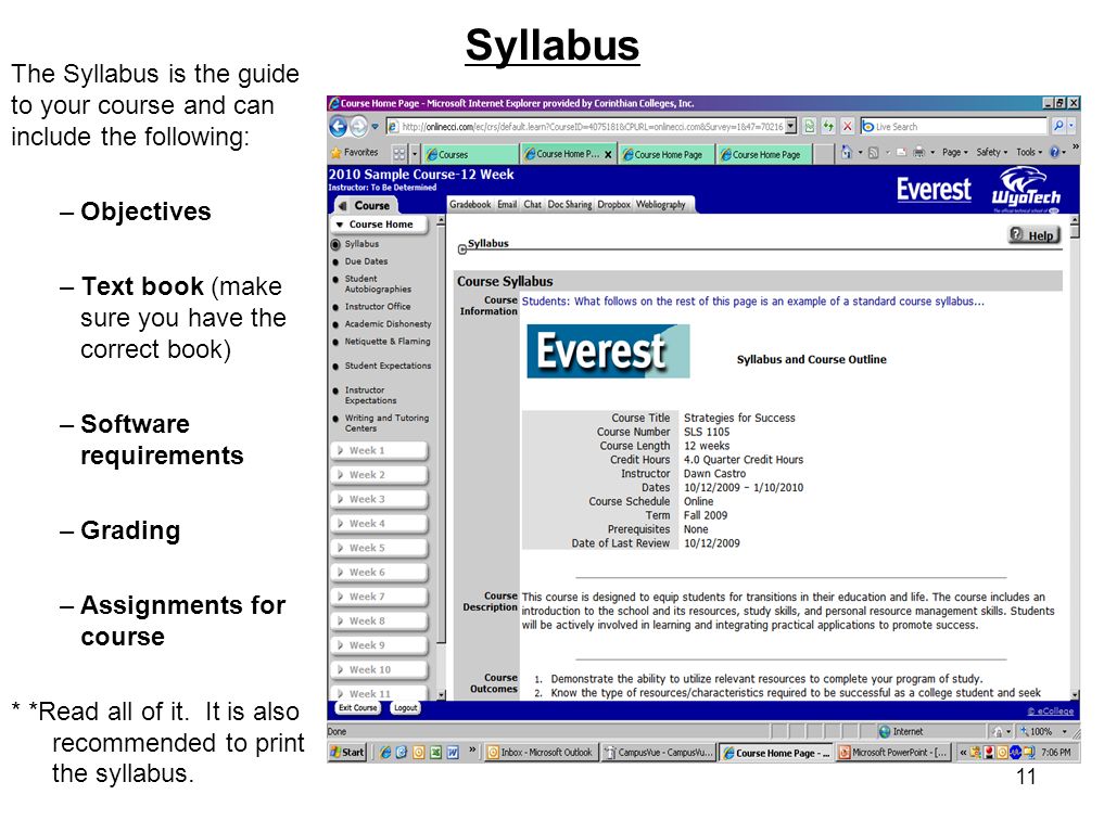 make your schedule online
