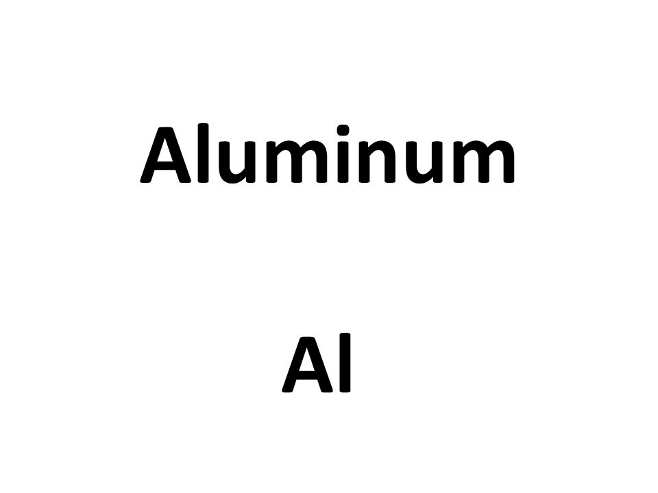 Aluminum Al