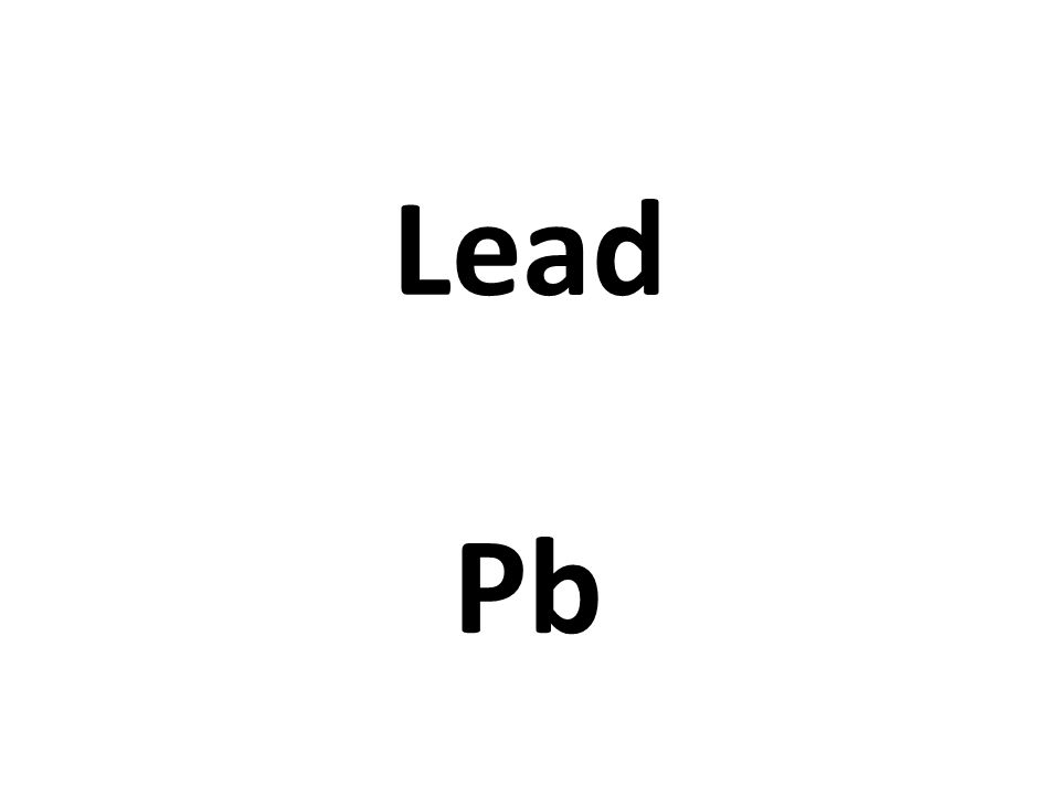 Lead Pb