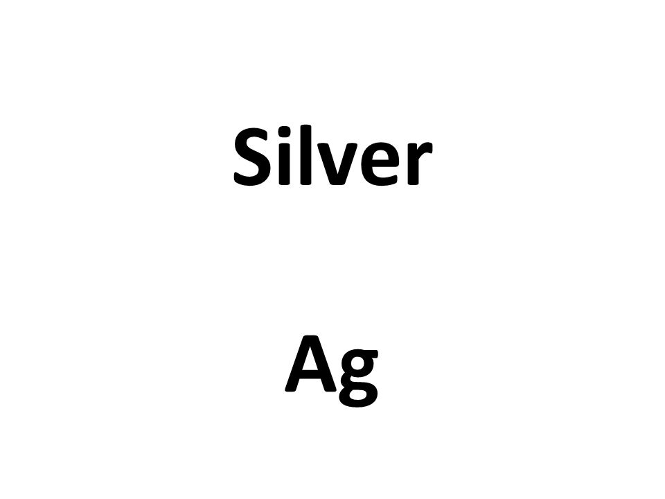 Silver Ag