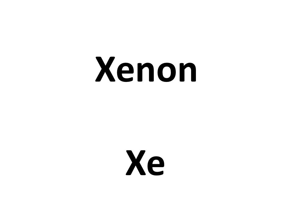 Xenon Xe