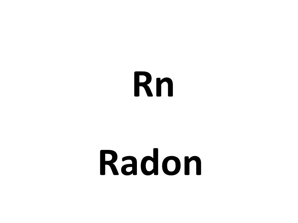 Rn Radon