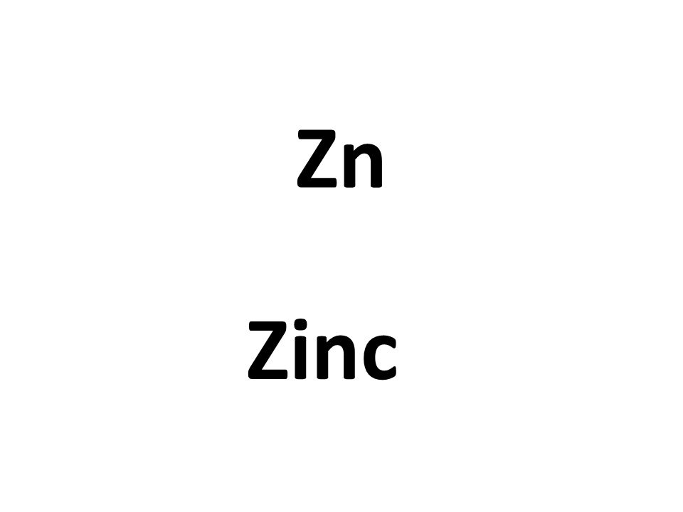 Zn Zinc