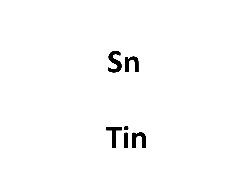 Sn Tin
