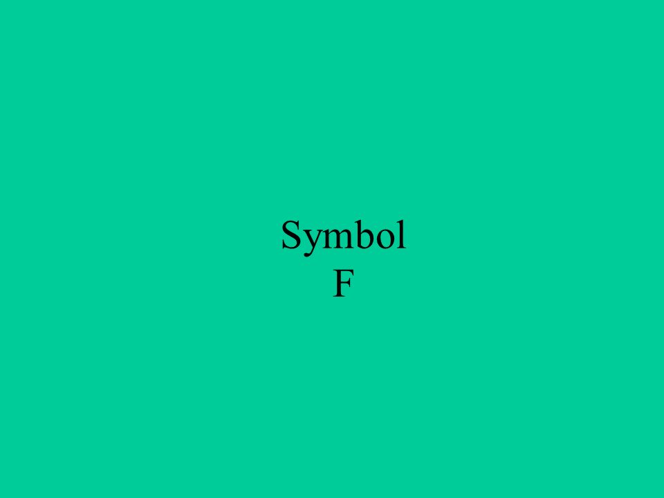 Symbol F