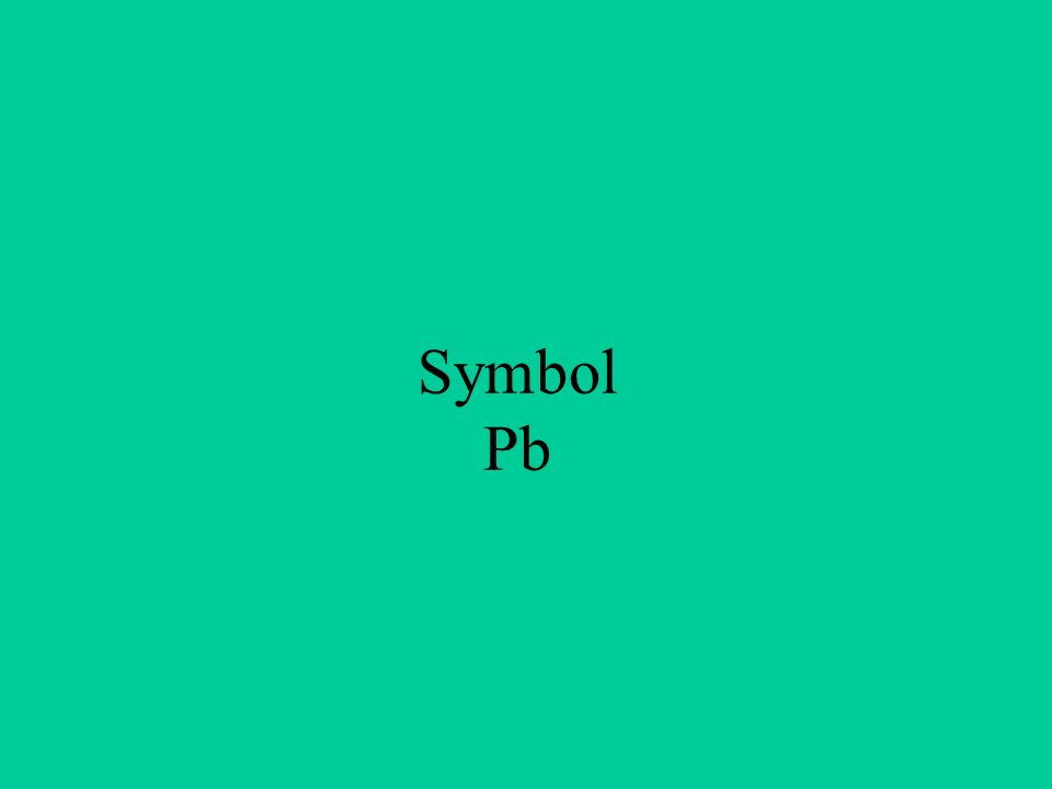 Symbol Pb