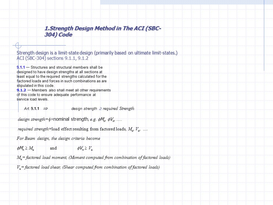 Lecture 2 fundamentals. lecture goals design process limit states ... Havedesign all design