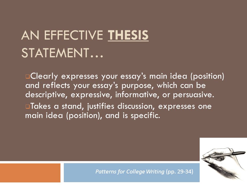 Process Essay Thesis Statement