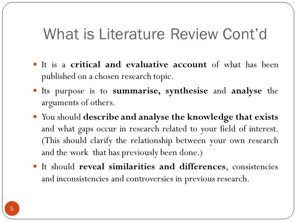 sample of a review of related literature