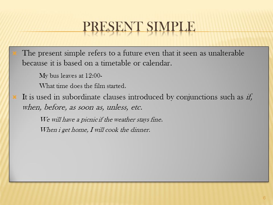  The present simple refers to a future even that it seen as unalterable because it is based on a timetable or calendar.