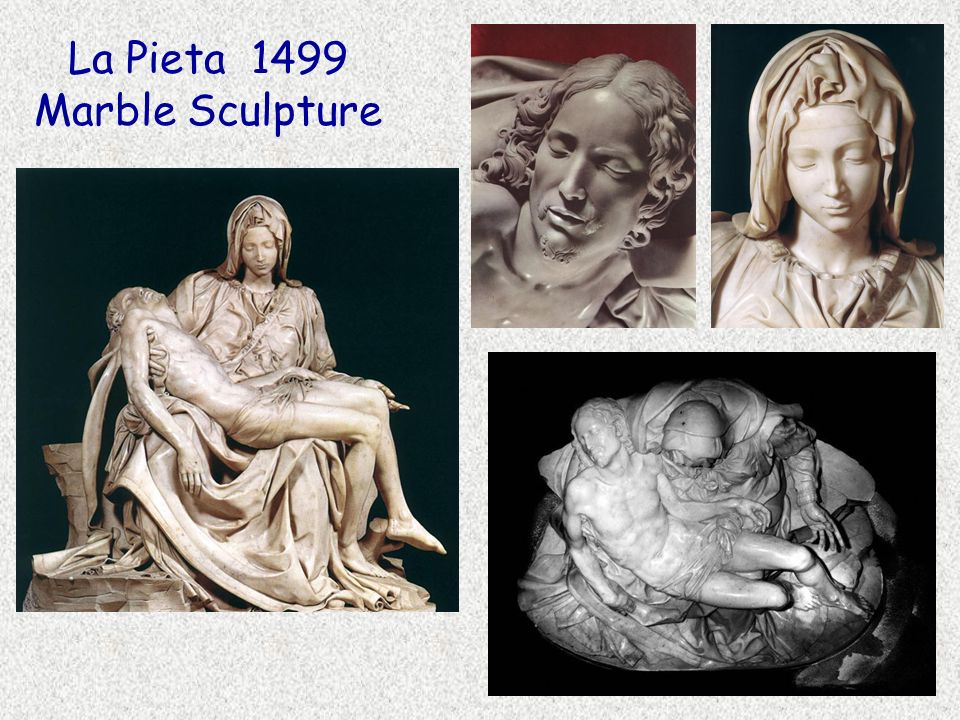 La Pieta 1499 Marble Sculpture