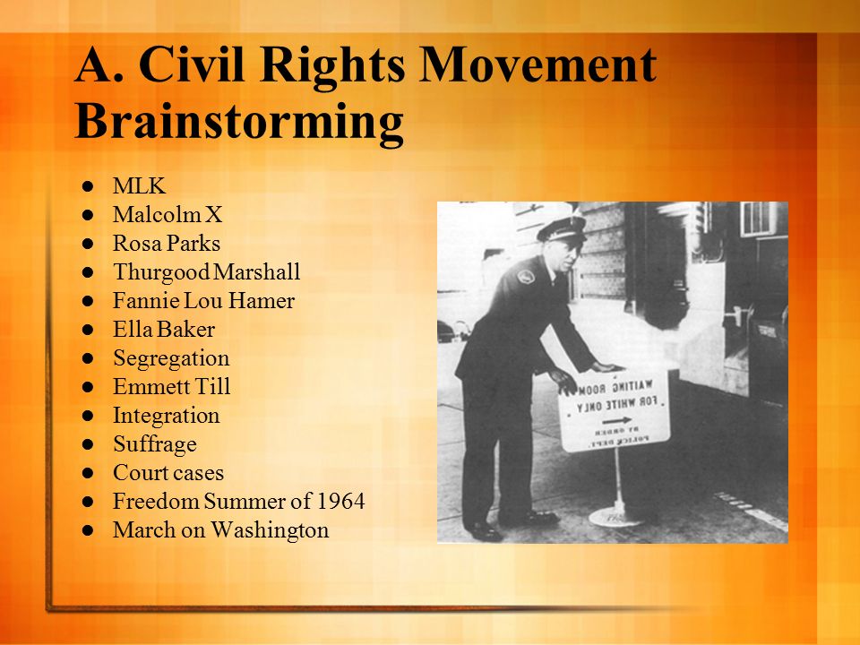 Essays On Civil Rights Movement