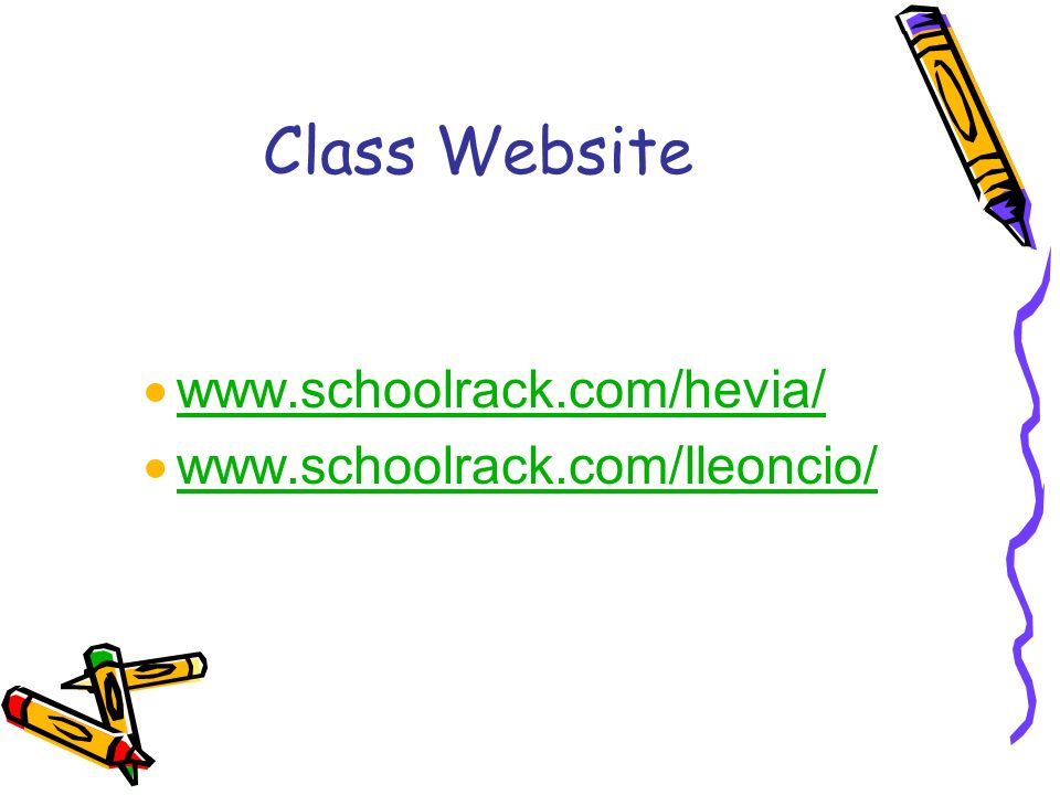 Class Website      