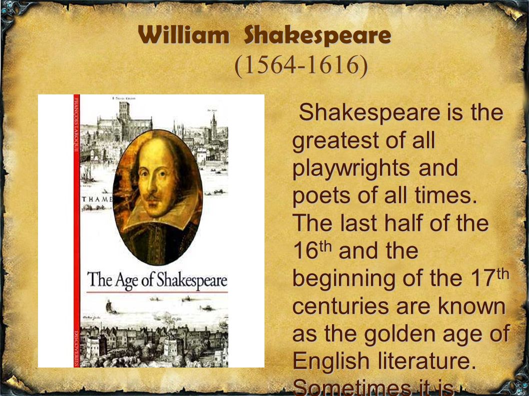 Essays On William Shakespeare