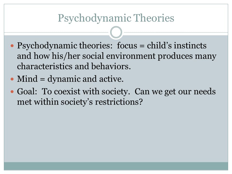 psychological theories