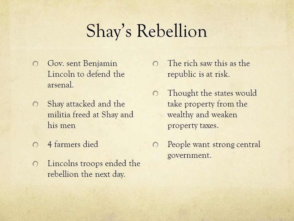 the rebellion essay The example of shays' rebellion may also have been influential in the addition of language to the constitution concerning the shays's rebellion: selected essays. the rebellion essay The example of shays' rebellion may also have been influential in the addition of language to the constitution concerning the shays's rebellion: selected essays.