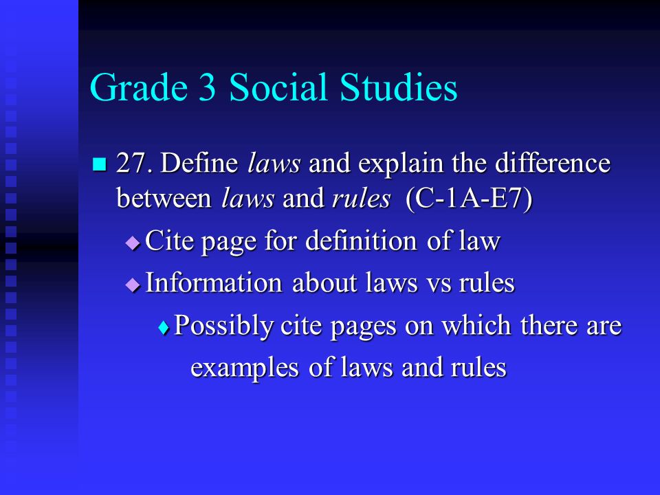 Grade 3 Social Studies 27.