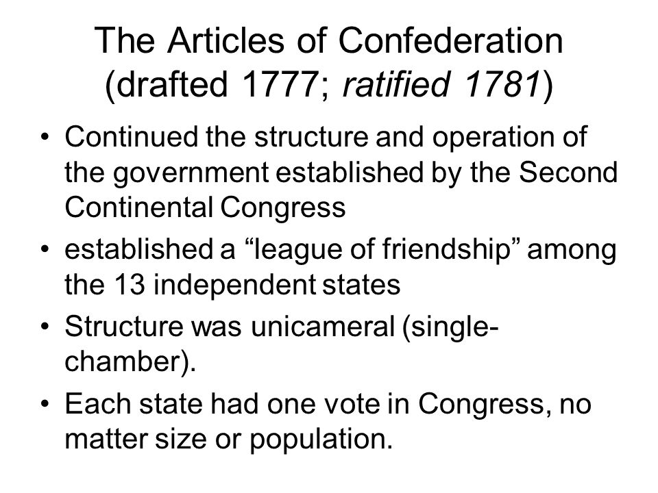 critical view on the articles of confederation ratified in 1781 critical view on the articles of confederation ratified in 1781
