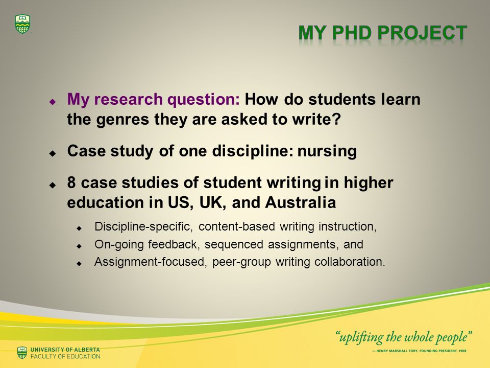 How to write research questions for a case study