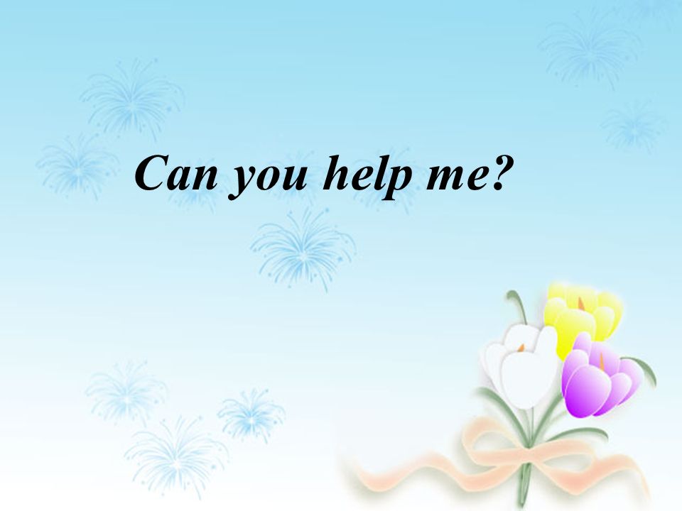 Can you help me