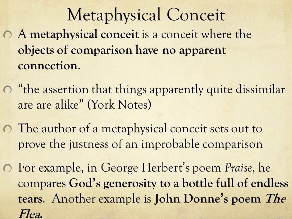 metaphysical conceit in the flea metaphysical conceit in the flea