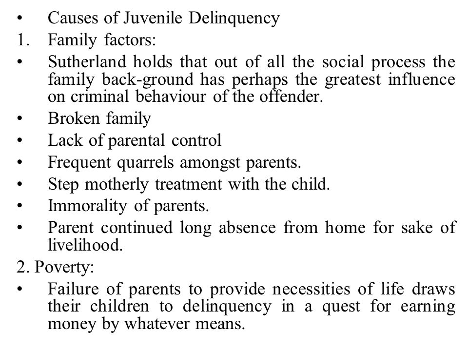 Essay On Juvenile Justice