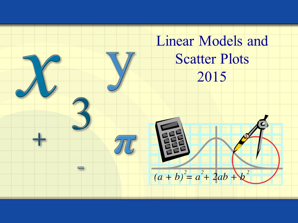 Linear Models and Scatter Plots 2015