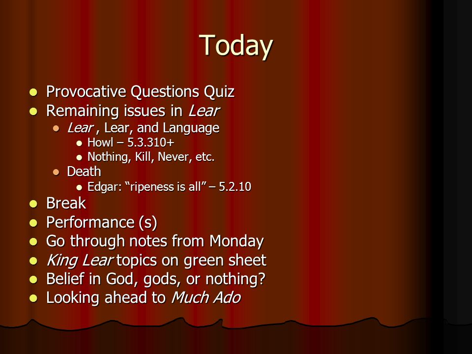 king lear act 3 quiz essay king lear act 3 quiz essay