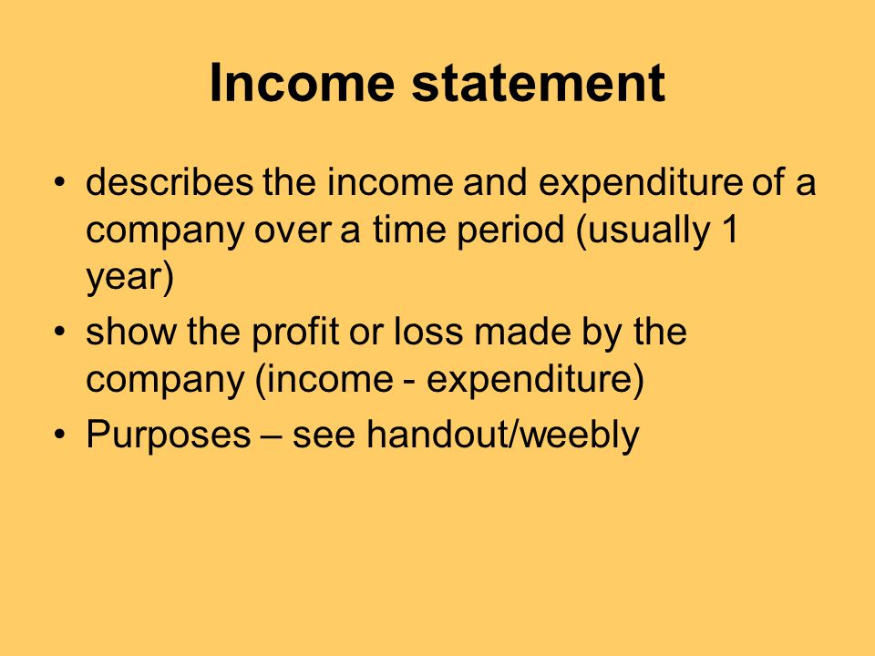 a study of the profit and loss account a study of the profit and loss account