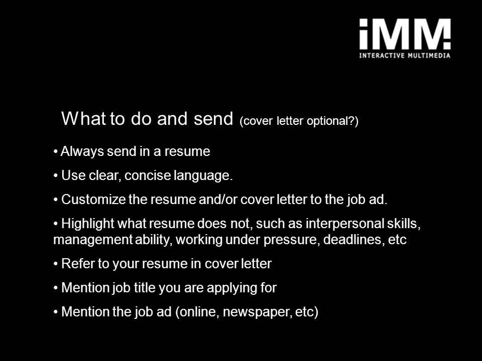 what a resume looks like