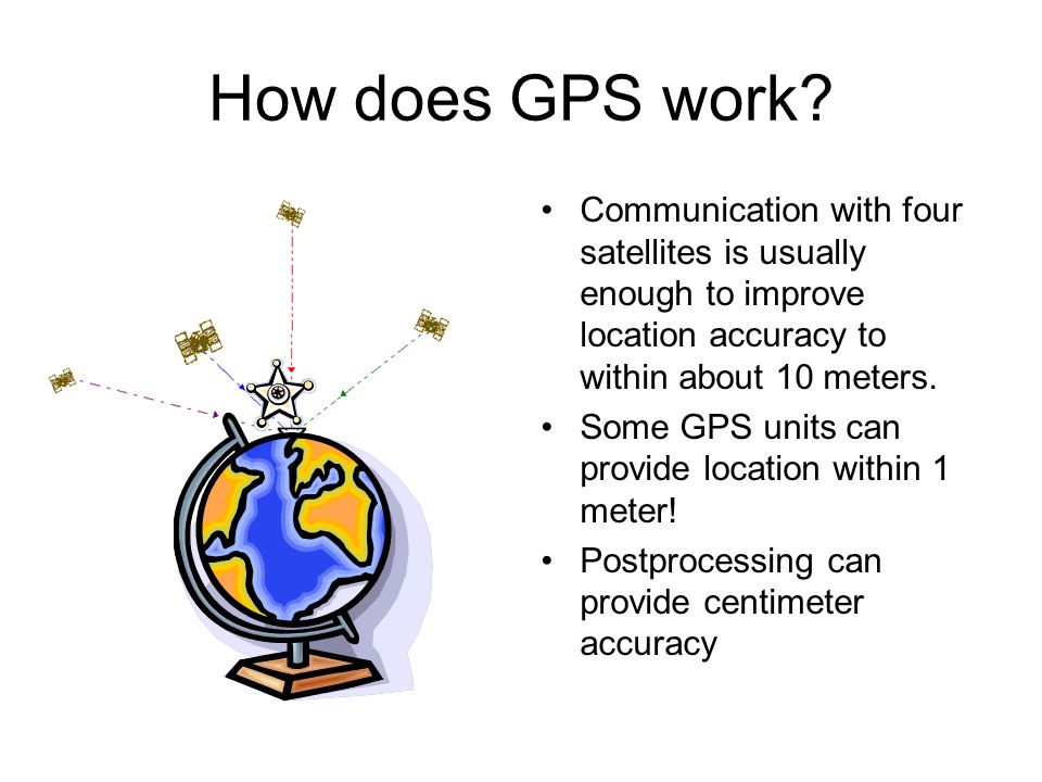 How does GPS location work?