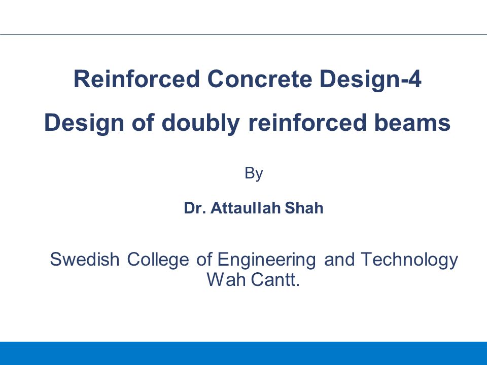 doubly reinforced beam pdf