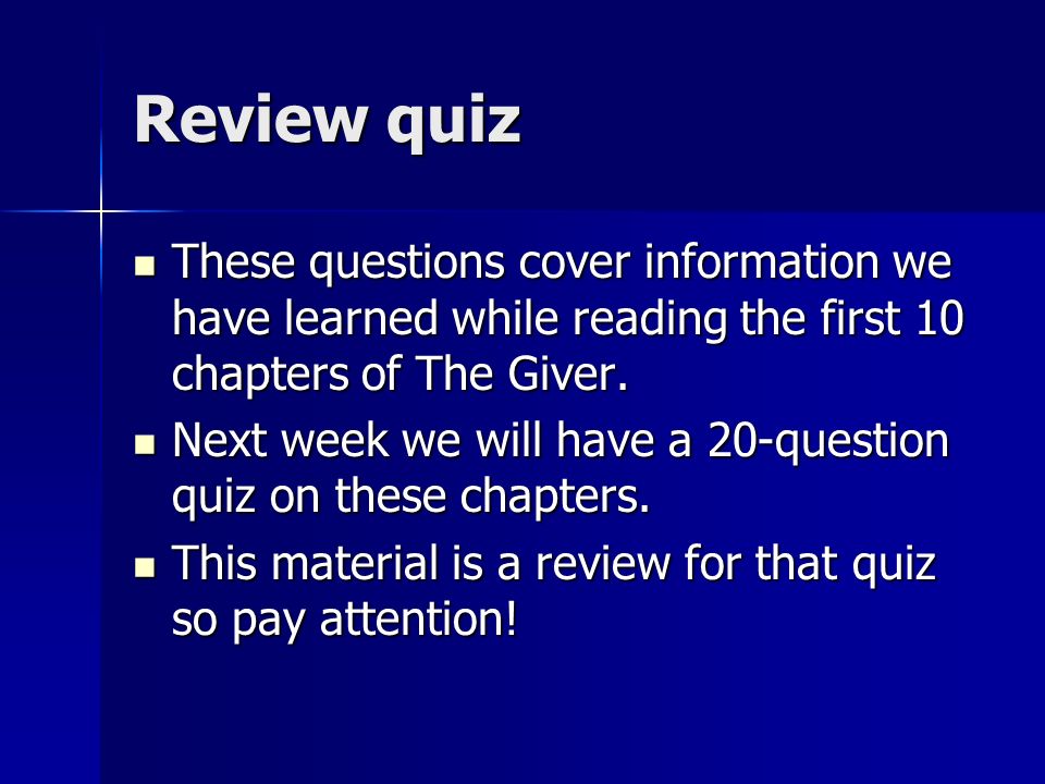 The Giver Essays