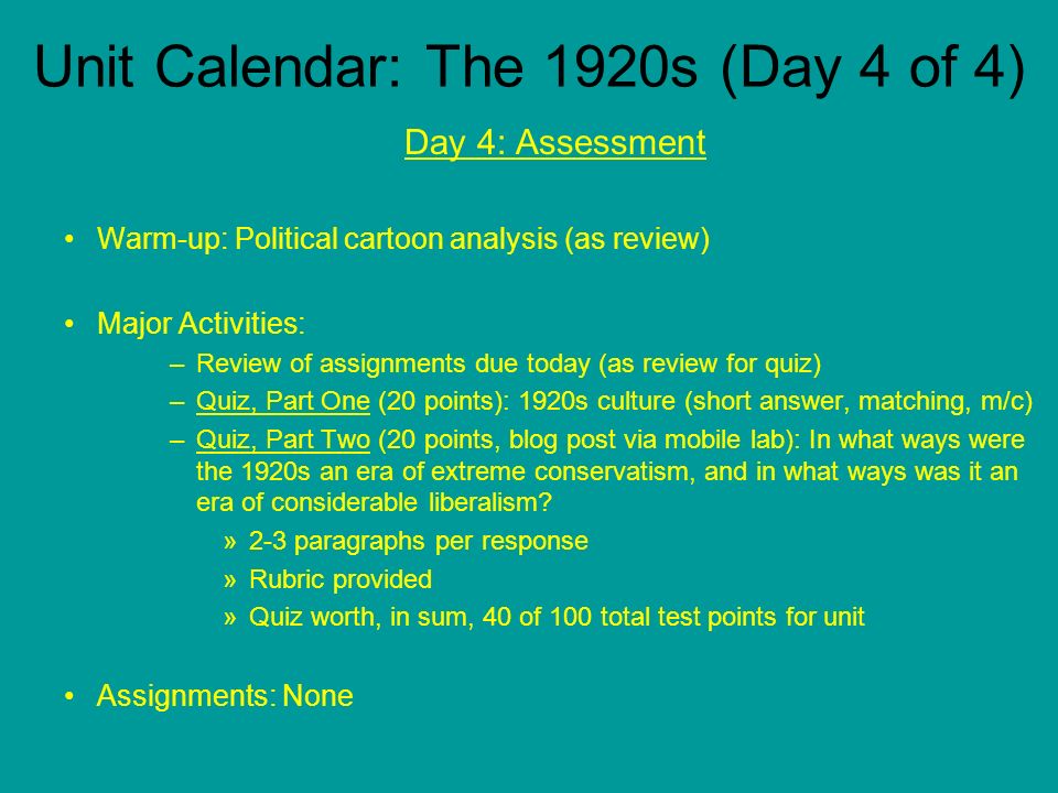 unit 4 assessment unit 4 assessment