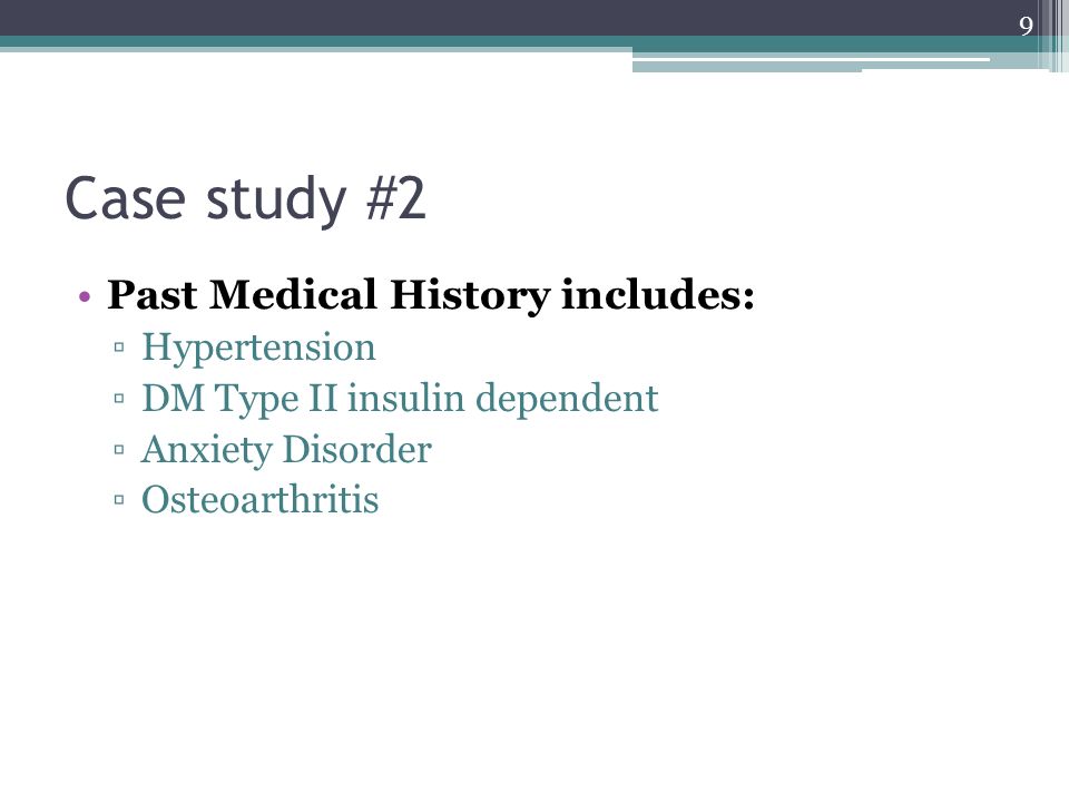 anxiety case study anxiety case study