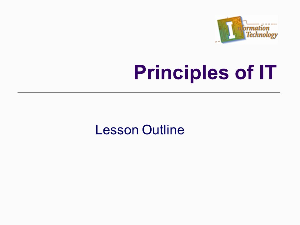lesson outline template