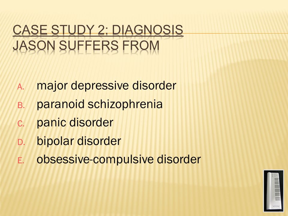 case study of schizophrenia paranoid case study of schizophrenia paranoid