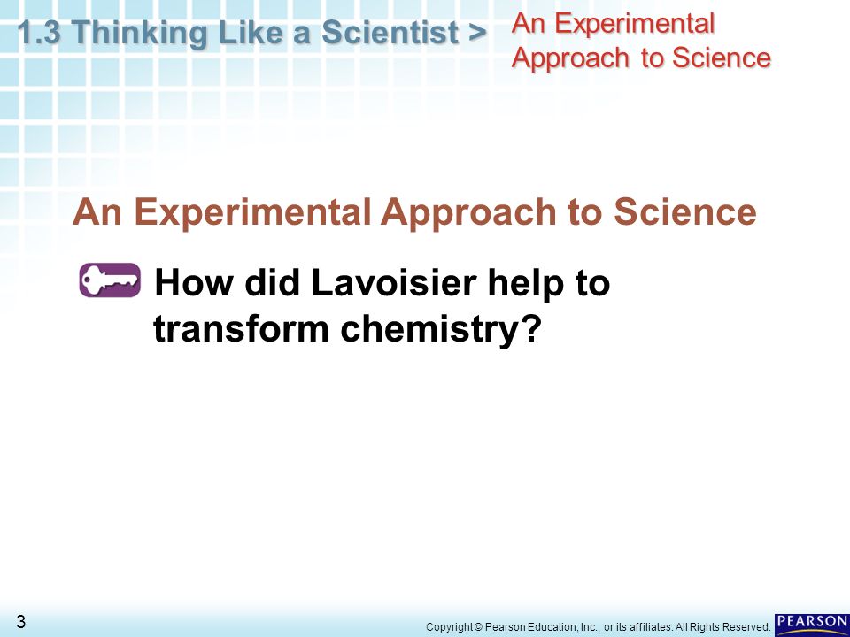 Worksheet Chapter 1 Introduction To Chemistry Worksheet Answers 1 3 thinking like a scientist copyright pearson education inc or