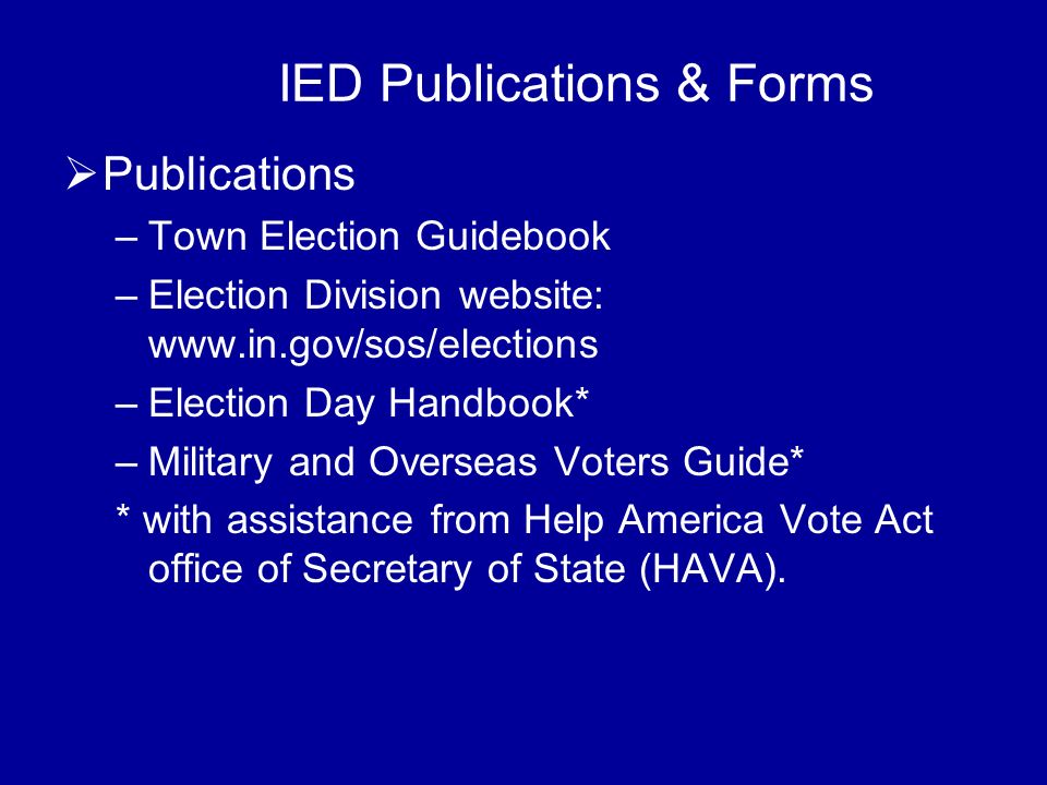 election resources introduction to ied the election division is a bi indiana absentee ballot form