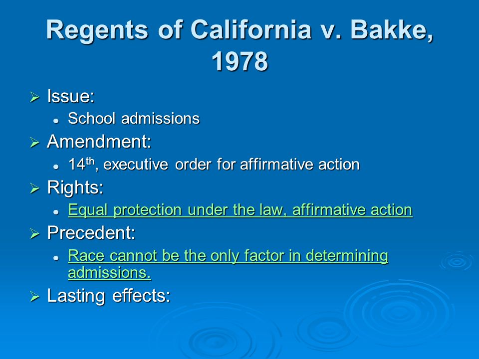 Regents of California v.